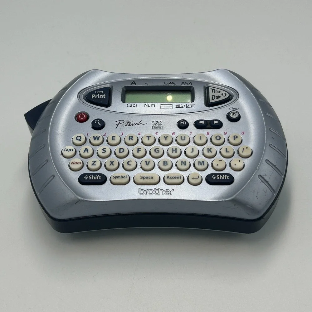 Brother‎ P-Touch PT-70 Label Maker Thermal Printer Handheld Labeler Tested Works